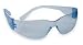 Condor 1XPK6 Safety Eyewear, Blue Frame, Blue Lens