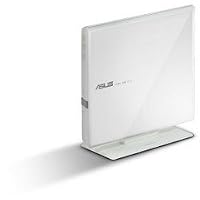 ASUS USB 2.0 8x DVD Writer External Optical Drive SDRW-08D1S-U (White)