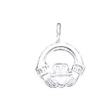 Pendant - Small Sized Sterling Silver Irish Celtic Claddagh Pendant