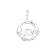Pendant - Small Sized Sterling Silver Irish Celtic Claddagh Pendant
