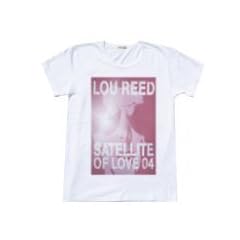 Rock Star Ｔシャツ ロックの芸術性の向上にもっとも大きな影響を与えた音楽家 ルー・リードＴシャツ SATELITE OF LOVE
