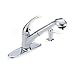 DELTA/PEERLESS FAUCET CO. P8550-SD SINGLE LEVER KITCHEN FAUCET PULL-OUT SPOUT