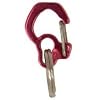 Medium Curve Aluminum Dog Tag Clip - Pink