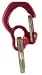 Small Curve Aluminum Dog Tag Clip - Pink