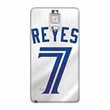 Note 4 Case, MLB - Toronto Blue Jays Jose Reyes #7 - Samsung Galaxy Note 4 Case - High Quality PC+ABS Case