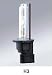 Produkt-Bild: Xenon Brenner H3 4300/6000/8000/10000/12000K , Kelvin:12000