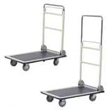 Wesco Large Telescoping & Folding Handle Platform Truck