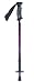 Trekking poles / hiking poles / hiking sticks or walking poles are a common hiking accessory. When in use, they resemble ski poles as they have many features in common, such as baskets at the bottom, rubber-padded handles and wrist straps.  They are made three sections and can be extended and retracted as necessary for use. Switch Sticks poles come with spring-loaded tips to aid walking under normal conditions and to reduce wrist strain.  Trekking poles are made from lightweight aluminum. When fully retracted, they can sometimes be stored in the side pocket of a backpack.
Descendants of the common walking stick, trekking poles are usually used by hikers for the same reasons - to provide some rhythm to their walking pace and for added support. On flat, smooth terrain they really aren't necessary although using them can increase the exercise a hiker gets from the trip, as well as the speed. But on less certain terrain, or steep slopes, they provide useful lateral stability, and many turn to them for help with knee pain. They can also be used as aids when climbing rocks or boulders, to probe the depth of mud or water and facilitate a crossing. When traversing steep slopes for long distances, some hikers make one pole shorter than the other to make those trips feel more as if they were taking place on level ground.