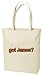 got James? Tote Bag
