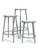 Metal Stools; Four-Leg Base; Seat Height: 30 in. (76cm)