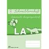 Schreiblernheft Lateinische Ausgangsschrift