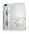 Dayton 1UHE3 Line V T-stat, Heat, Cool, White, 2 SPST
