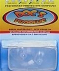 Doc’s ProPlugs – Preformed Protective Earplugs (pair) Clear, Vented, with Leash. Ear Protection for Musicians, Scuba Diving, Snorkeling, Swimming, Surfing, Children with ventilation tube operations, Large