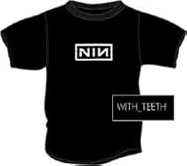 NINE INCH NAILS - Standard Logo - Black T-shirt
