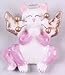 Whimsiclay Angel Face Cat Pin