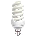 10 Pack - 25W BC Opal Spiral Energy Saving Bulb