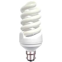 10 Pack - 25W BC Opal Spiral Energy Saving Bulb