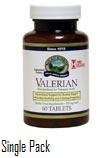 Nature's Sunshine Valerian Root Extract T/R for Nervous System (60 tabs)