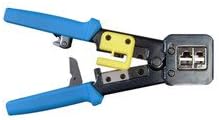 PcConnectTM EZ-RJ45 Crimp Tool Professional Heavy Duty