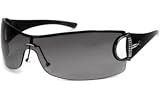 GUCCI 2712 STRASS RFU GUNMETAL GREY GRADIENT RIMLESS SUNGLASSES