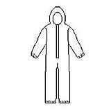 DuPont Tychem Responder Protective Apparel, Coveralls with Hood, XX Large 21r2xhVaE0L. SL160 DuPont Tychem Responder Protective Apparel, Coveralls with Hood, XX Large