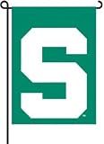 Michigan State Spartans 2-Sided Garden Flag Set w/ #11213 Garden Pole