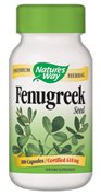 Fenugreek Seed 610 mg by Nature's Way 180 Capsules