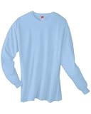 Hanes 6.1 oz. Tagless Long-Sleeve T-Shirt. 5586
