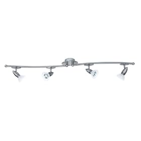 Eurofase TK-4ULight2-2N Ultra 4-Light Track Kit, Satin Nickel White