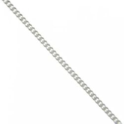 Link Chain Necklace w/ Spring Ring Clasp Crafted in Sterling Silver