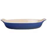 Le Creuset Stoneware Petite Au Gratin Dish, Cobalt