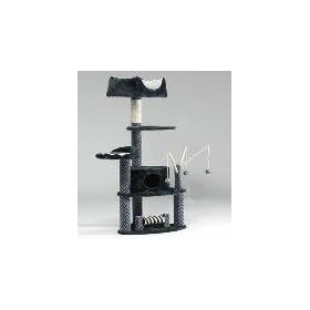 GoPetClub Cat Furniture Tree Condo Toy Scratcher Post Pet House F18