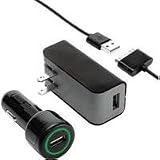 Griffin Technology PowerDuo 2 amp Power Charger for iPad, iPhone and iPod (Black)