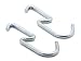 Kitchen & Housewares : Calphalon Single Pot Rack Hooks, Set of 2