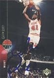 Glen Rice, Miami Heat, 1995 Upper Deck Autographed Card