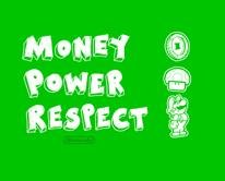 Nintendo Money Power Respect shirt Green