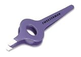 Tweezerman  Wide-Grip Slant Amethyst Pearl