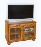 Rustic Oak 42 Inch TV Console
