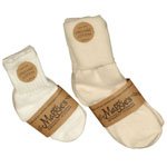 Maggie's Organics, Sock, Og, Infant, Anklet, Nat, 3/2 Pair