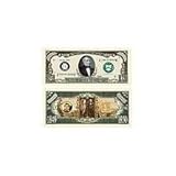 Novelty & Fake Money Zachary Taylor Million Dollar Bill (pack Of 100) Pack of 100 pcs
