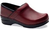 Women's Dansko Clogs - Professional - Crimson Pull Up