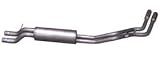 Gibson Exhaust 5204 Cat-Back Exhaust System - Gibson Dual Sport Truck Exhaust Systems Exhaust System - Dual Sport - Cat-Back - Aluminized Steel - Chevy - GMC - Silverado - Sierra - 2500HD - 3500 - Kit