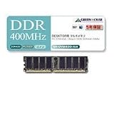 �O���[���n�E�X PC3200 184pin DDR SDRAM DIMM 512MB GH-DVM400-512MDZ
