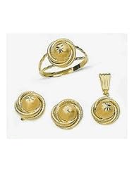 14k Love Knot Set