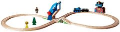 21r5x9Dd%2B4L Thomas & Friends Wooden Railway   Bridge & Crane Figure 8 Set