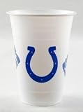 NFL Indianapolis Colts Disposable Plastic Cups Pack Of 24