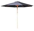 Bond Mfg Company 9' Wd Blk Umbrella Y99075 Patio Umbrellas & Shades