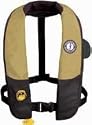 Mustang Deluxe Inflatable PFD with HIT (Auto-Hydrostatic),Tan/Black