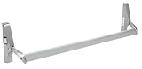 CRL Aluminum Cross Bar Panic Exit Device - Left Hand - Reverse Bevel Rim