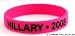 Hillary Clinton President 2008 Pink Wristband Bracelet